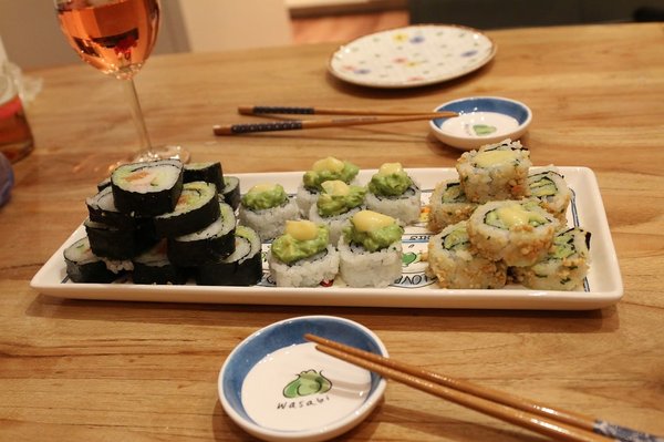 The art of crafting homemade sushi